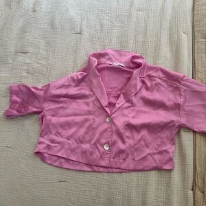 Zara Pink Blouse